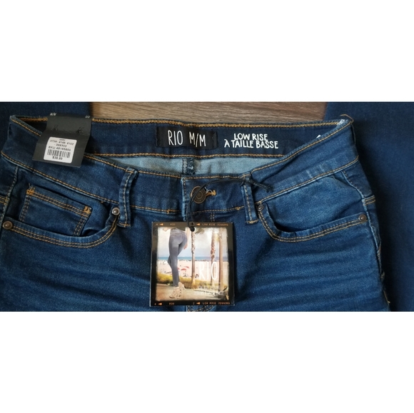 Urban Planet Rio Low Rise Push Up Skinny Jeans - Picture 3 of 7